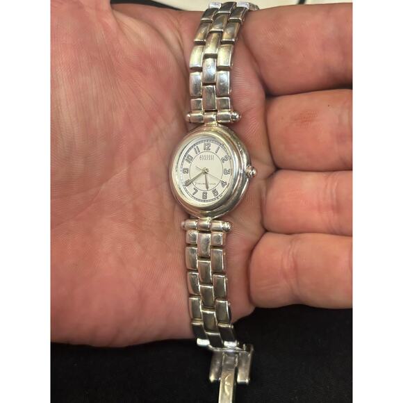 Ecclissi 925 Sterling Silver 3240 Women’s Watch! New Battery! - Picture 3 of 9